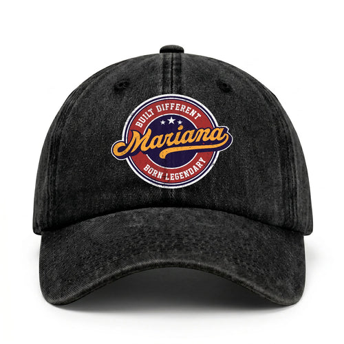 Built Different Born Legendary Logo Washed Cap MARIANA 13K1 C65PF