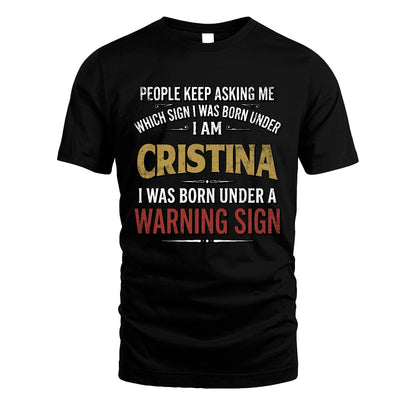 CRISTINA 13K1-562 People Keep Asking Me ...