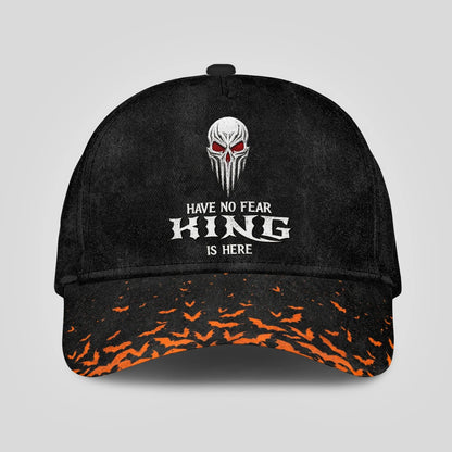 The Horrors Persist But So Does Your Name Skull Halloween Cap KING 13K1 C125PF