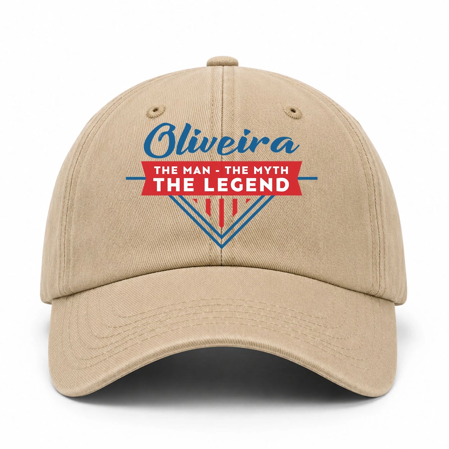 The Man The Myth The Legend Logo Washed Cap OLIVEIRA 13K1 C37PF