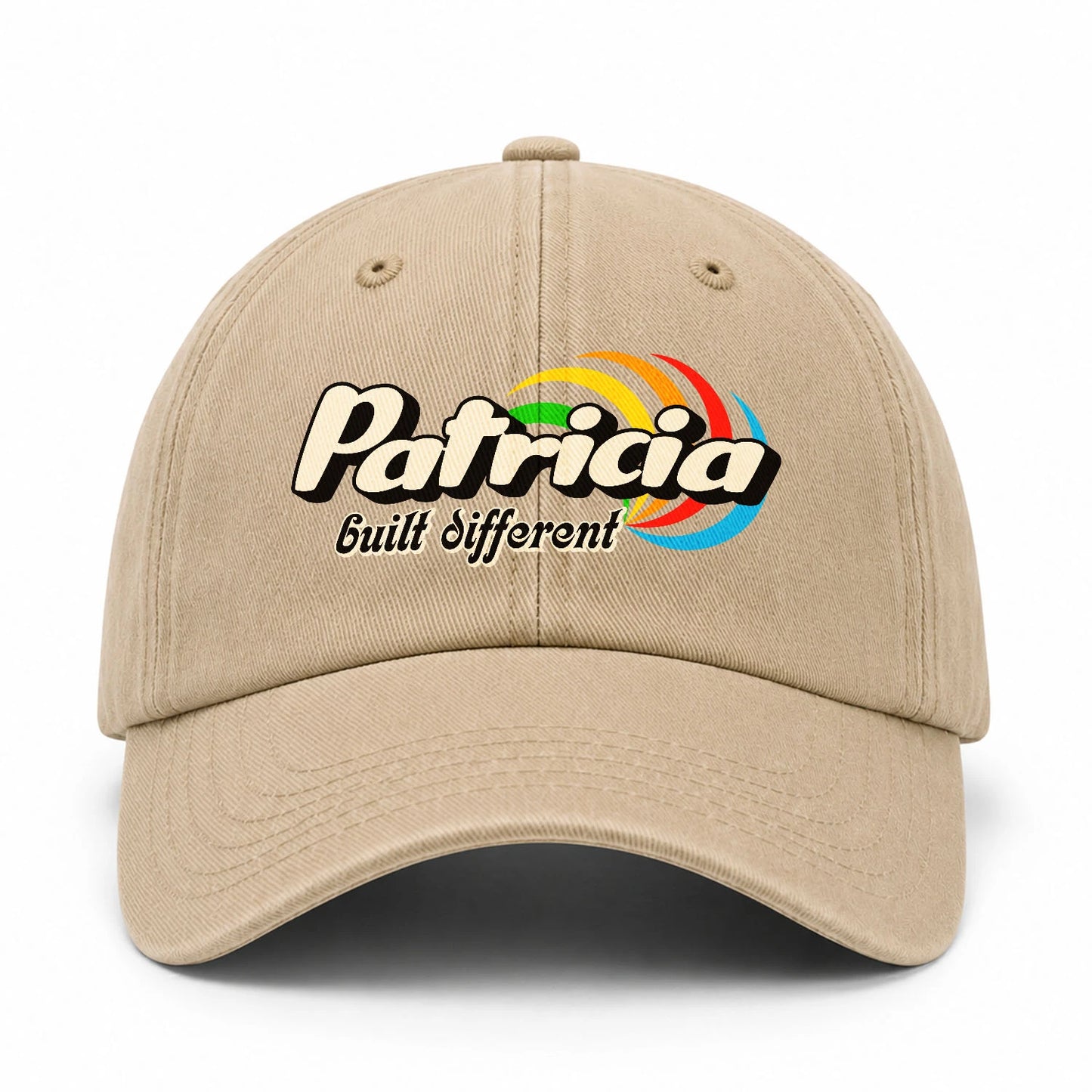 Your Name Built Different Retro Washed Cap PATRICIA 13K1 C55PF