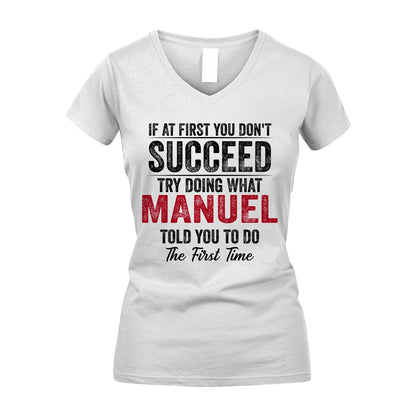 MANUEL 13K1-357 If At First You Don't Succeed...