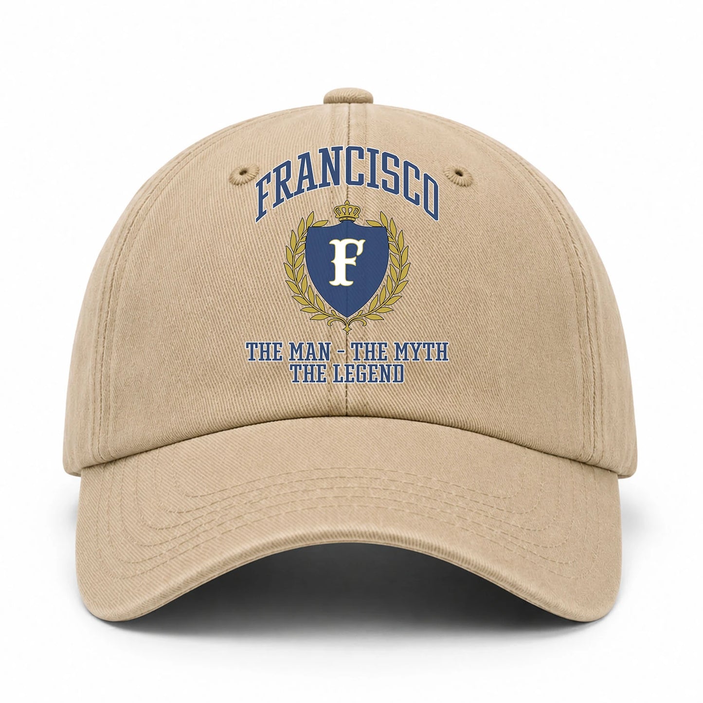 The Man The Myth The Legend Luxury Logo Cap FRANCISCO 13K1 C34PF