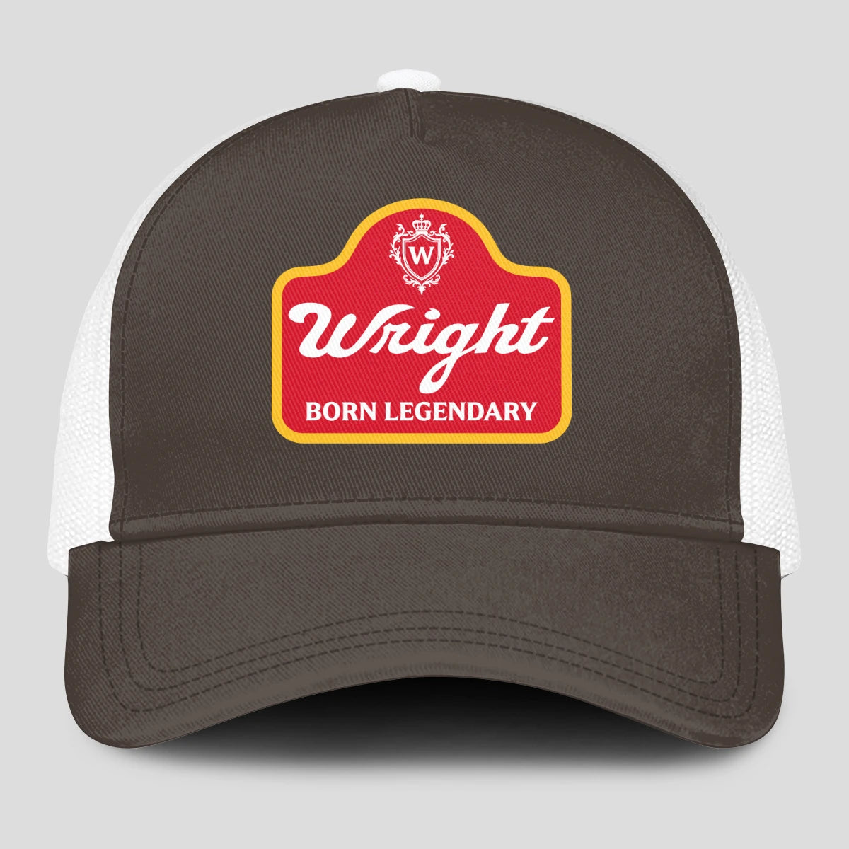 Born Legendary Charcoal Mesh Cap WRIGHT 13K1 C196PF