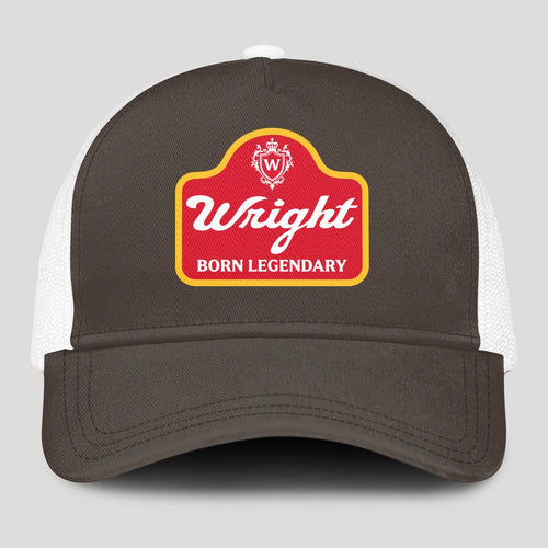 Born Legendary Charcoal Mesh Cap WRIGHT 13K1 C196PF
