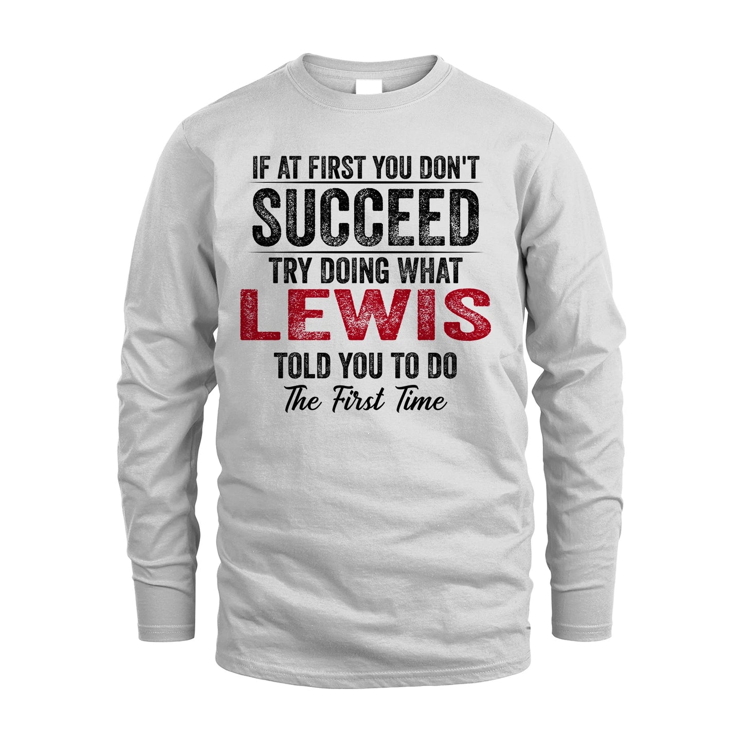LEWIS 13K1-357 If At First You Don't Succeed...