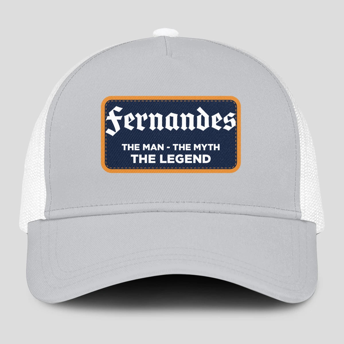 The Man The Myth The Legend Gray Mesh Cap FERNANDES 13K1 C204PF