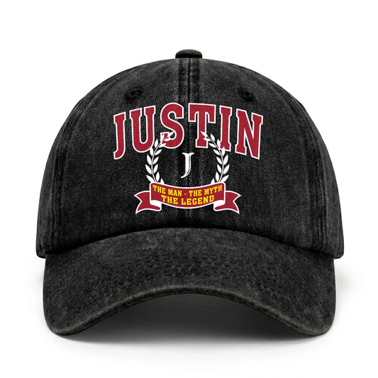 The Man The Myth The Legend Royal Cap JUSTIN 13K1 C32PF