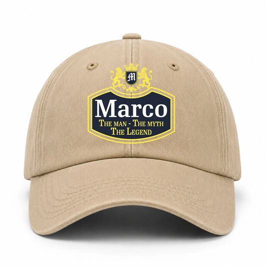 The Man The Myth The Legend Royal Cap MARCO 13K C31PF
