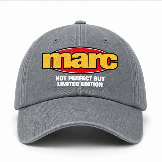 Your Name Not Perfect But Limited Edition Red Logo Washed Cap MARC 13K1 C84PF