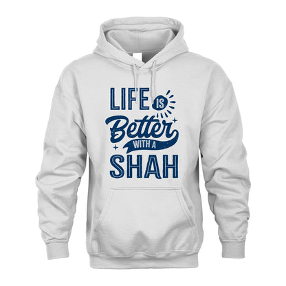 SHAH 13K1-116 Personalized Name Quote T-Shirt Life Is Better With Unisex Gift