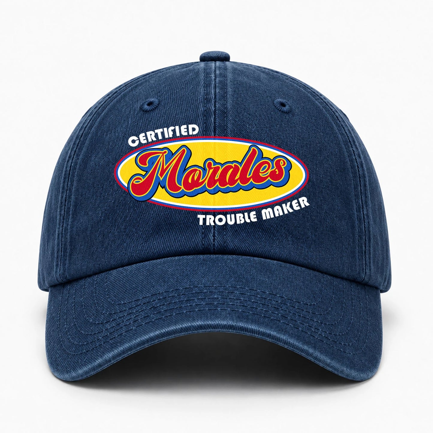 Certified Your Name Trouble Maker Washed Cap MORALES 13K1 C73PF