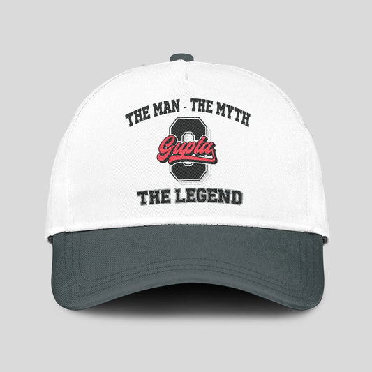 The Man The Myth The Legend Custom Initial Letter And Name Cap GUPTA 13K1 C38PF