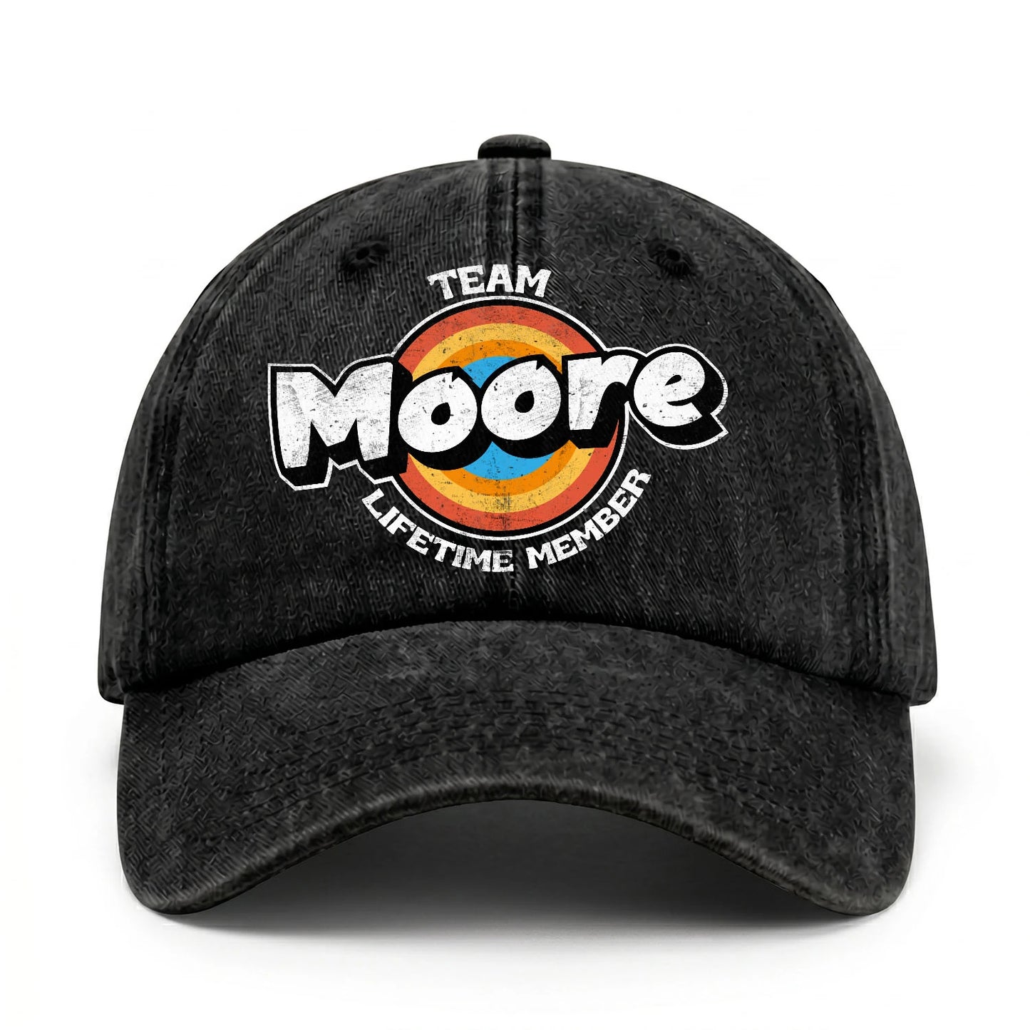 Team Your Name Lifetime Member Logo Cap MOORE 13K1 C66PF