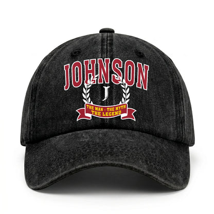 The Man The Myth The Legend Royal Cap JOHNSON 13K1 C32PF