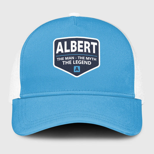 The Man The Myth The Legend Light Blue Mesh Cap ALBERT 13K1 C190PF