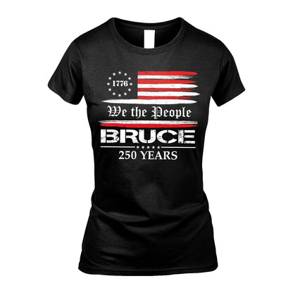 BRUCE 13K1-546 We the People Name 250 Years