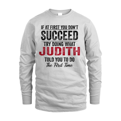 JUDITH 13K1-357 If At First You Don't Succeed...