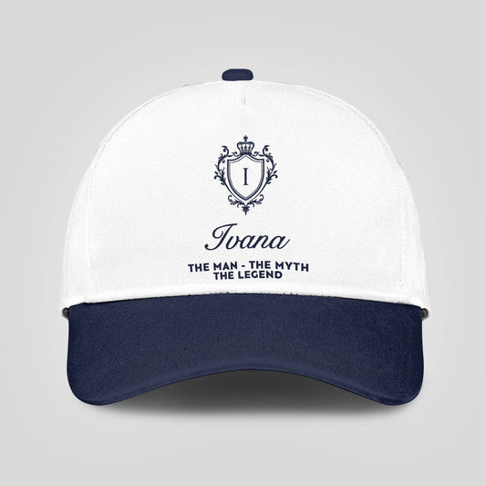 The Man The Myth The Legend Blue Cap IVANA 13K3 C46PF