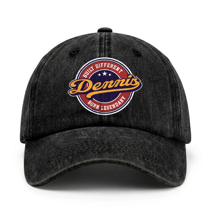 Built Different Born Legendary Logo Washed Cap DENNIS 13K1 C65PF