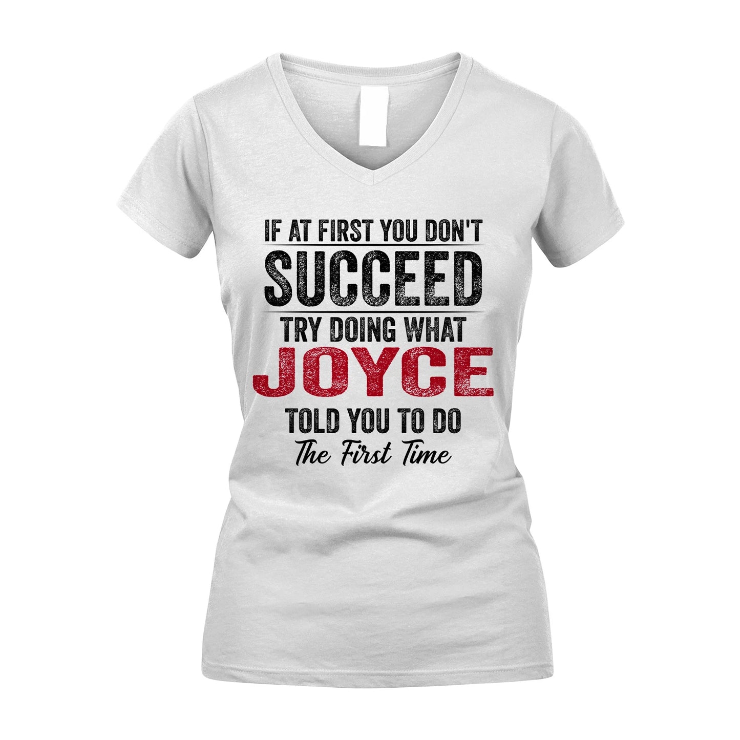 JOYCE 13K1-357 If At First You Don't Succeed...