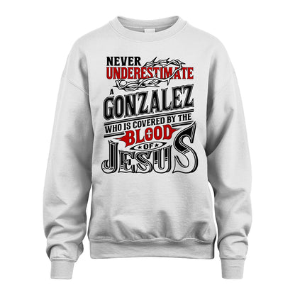 GONZALEZ 13K1-504 Personalized Name