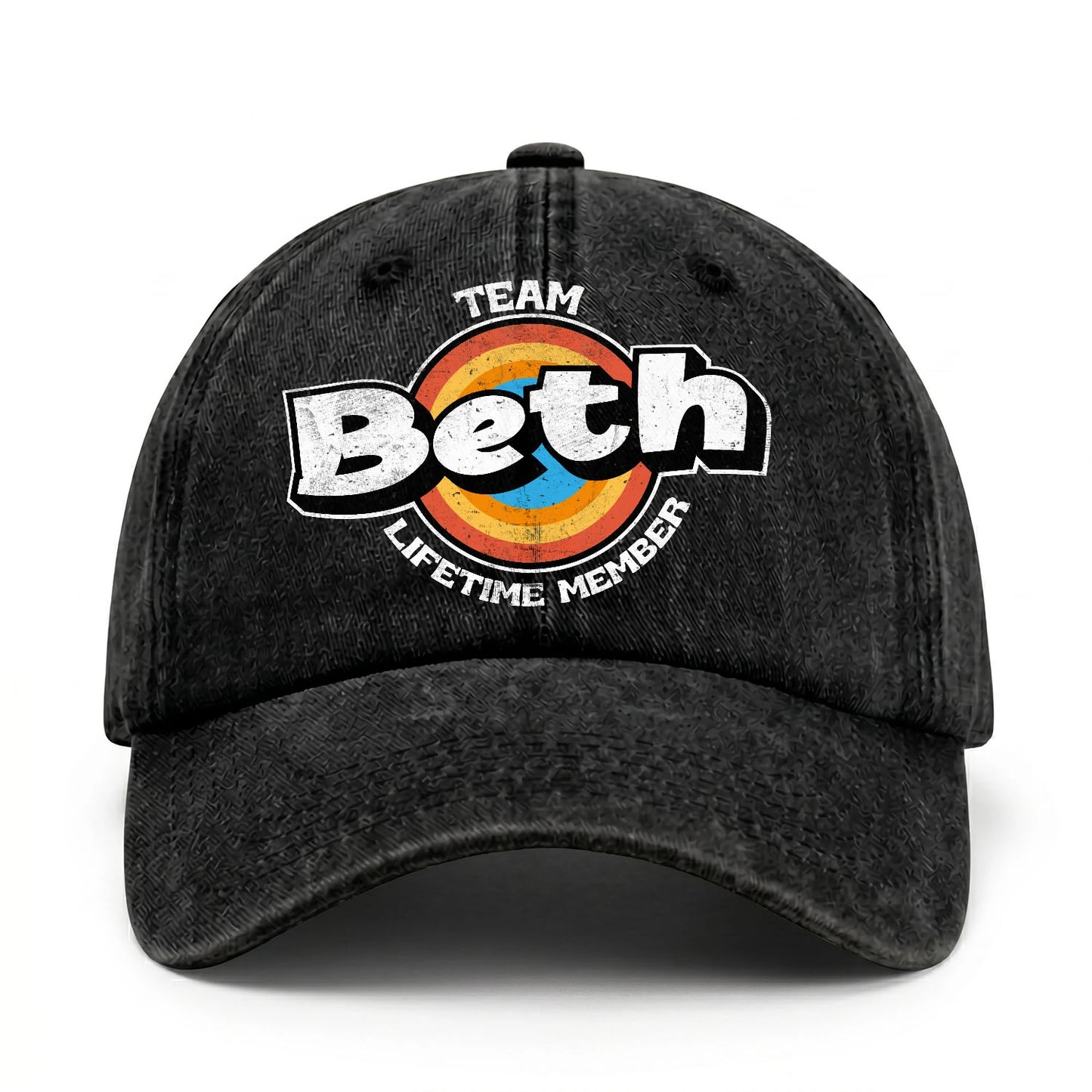 Team Your Name Lifetime Member Logo Cap BETH 13K1 C66PF