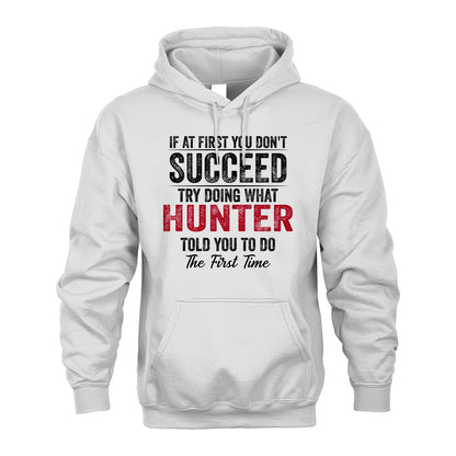HUNTER 13K1-357 If At First You Don't Succeed...