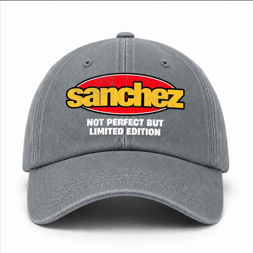 Your Name Not Perfect But Limited Edition Red Logo Washed Cap SANCHEZ 13K1 C84PF