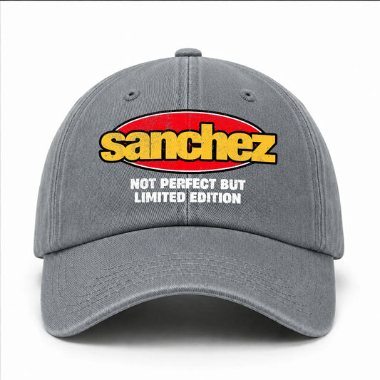 Your Name Not Perfect But Limited Edition Red Logo Washed Cap SANCHEZ 13K1 C84PF