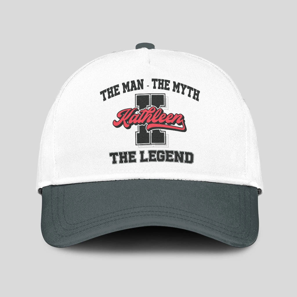 The Man The Myth The Legend Custom Initial Letter And Name Cap KATHLEEN 13K1 C38PF