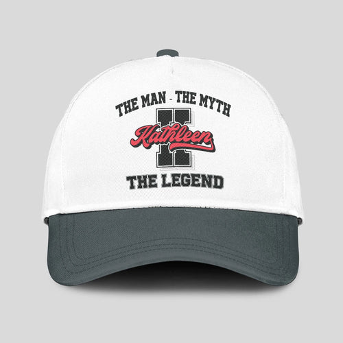 The Man The Myth The Legend Custom Initial Letter And Name Cap KATHLEEN 13K1 C38PF