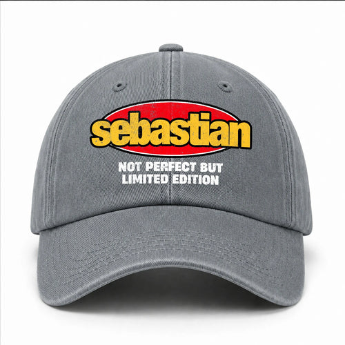 Your Name Not Perfect But Limited Edition Red Logo Washed Cap SEBASTIAN 13K1 C84PF