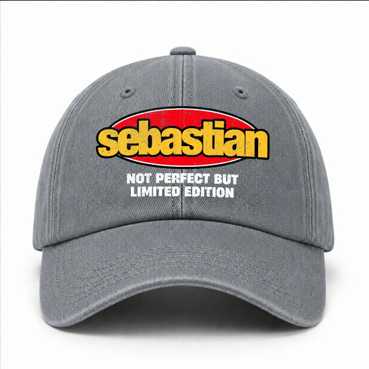 Your Name Not Perfect But Limited Edition Red Logo Washed Cap SEBASTIAN 13K1 C84PF