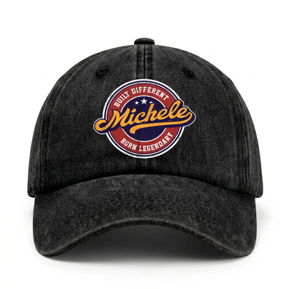 Built Different Born Legendary Logo Washed Cap MICHELE 13K1 C65PF