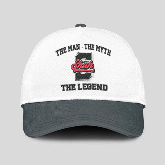 The Man The Myth The Legend Custom Initial Letter And Name Cap SHAH 13K1 C38PF