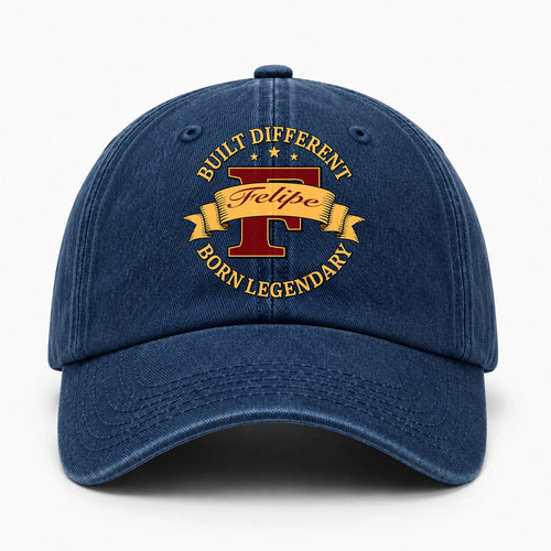 Built Different Born Legendary Royal Washed Cap FELIPE 13K1 C71PF