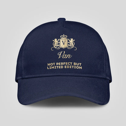 Not Perfect But Limited Edition Crest Logo Navy Cap VAN 13K1 C160PF