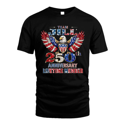 JILL 13K1-523 Personalized "Team...Lifetime Member" America 250 Design