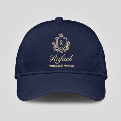 Trouble Maker Golden Logo Navy Cap RAFAEL 13K1 C155PF