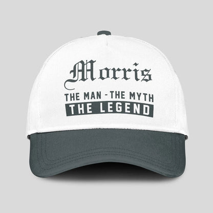 The Man The Myth The Legend Luxury Cap MORRIS 13K1 C39PF