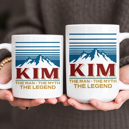 The Man The Myth The Legend Mountain Mug KIM 13K1 MG04