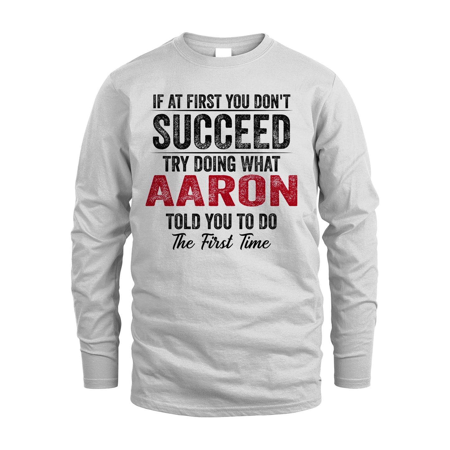 AARON 13K1-357 If At First You Don't Succeed...