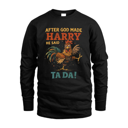 HARRY 13K1-563 After God Made Name He Said Ta Da!