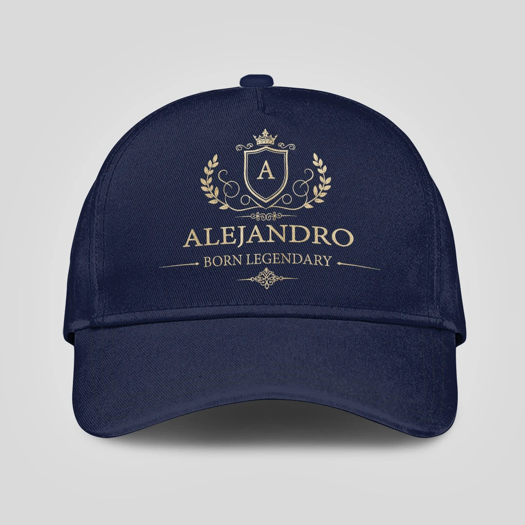 Born Legendary Luxury Crest Blue Cap ALEJANDRO 13K1 C180PF