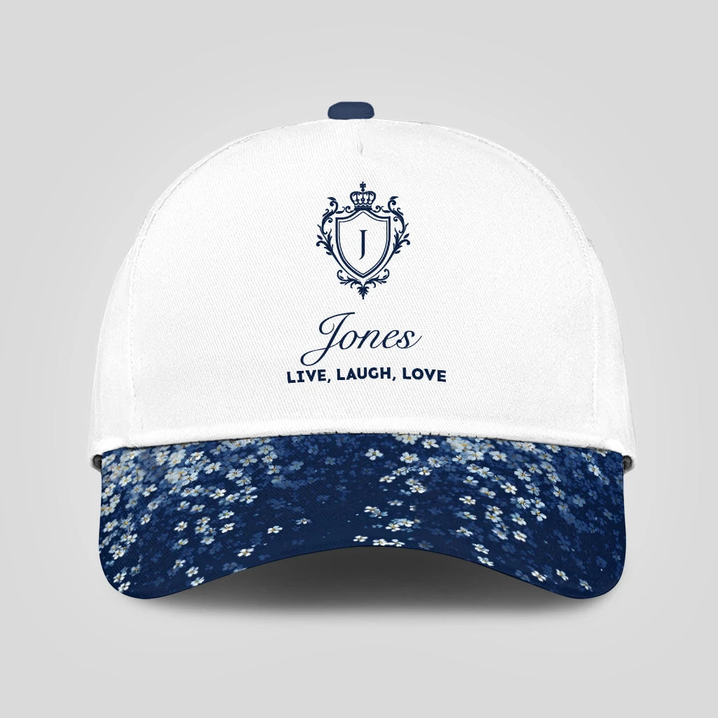 Live Laugh Love Floral Luxury Cap JONES 13K1 C110PF