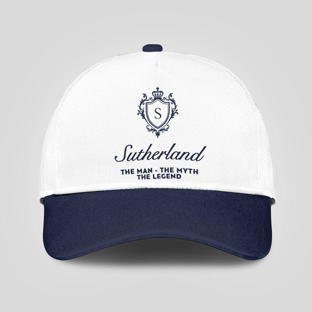 The Man The Myth The Legend Blue Cap SUTHERLAND 13K5 C46PF