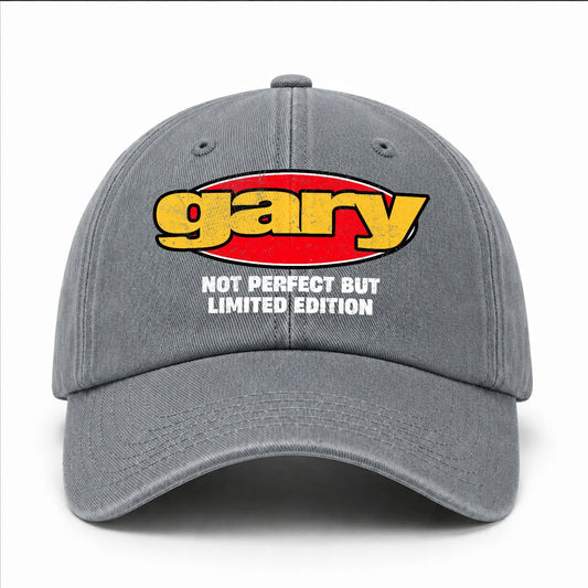 Your Name Not Perfect But Limited Edition Red Logo Washed Cap GARY 13K1 C84PF