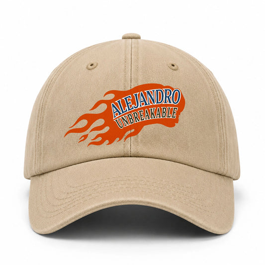 Your Name Unbreakable Logo Washed Cap ALEJANDRO 13K1 C69PF