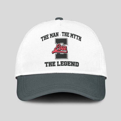 The Man The Myth The Legend Custom Initial Letter And Name Cap EVA 13K1 C38PF